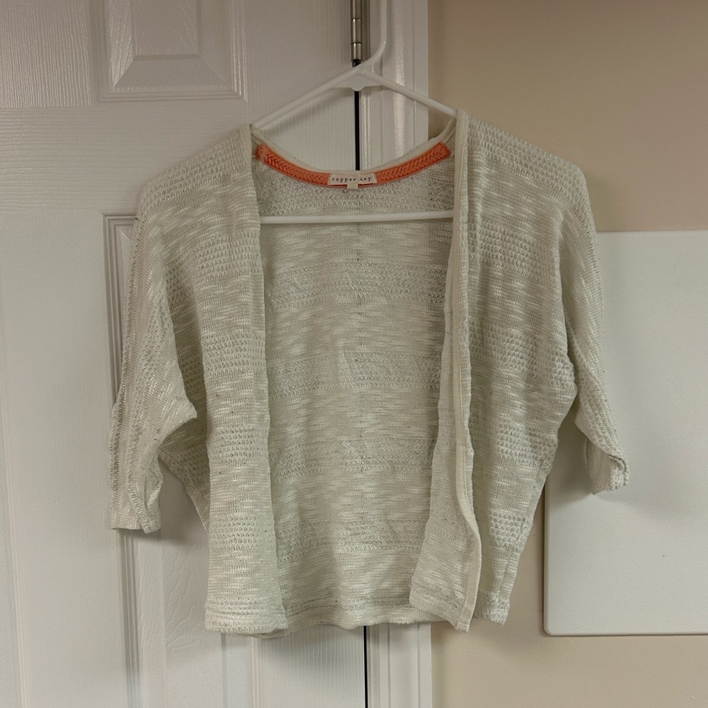 Copper Key Sweater Cardigan